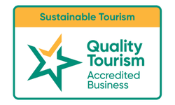 Quality Tourism Accredited Business Sustainable Tourism certification for Rumi on Louth